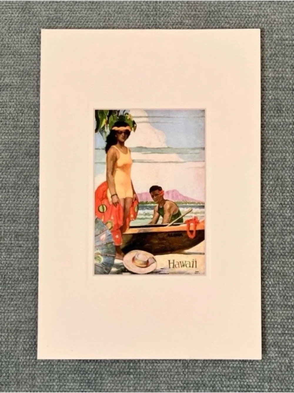 Hawaii Hawaiian Postcard